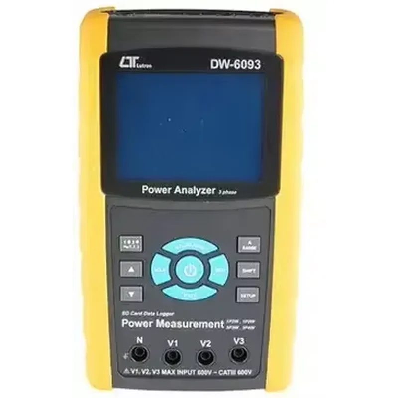 3 Phase Power Meter Tester DW-6093 Real Data Logger Electric Tester