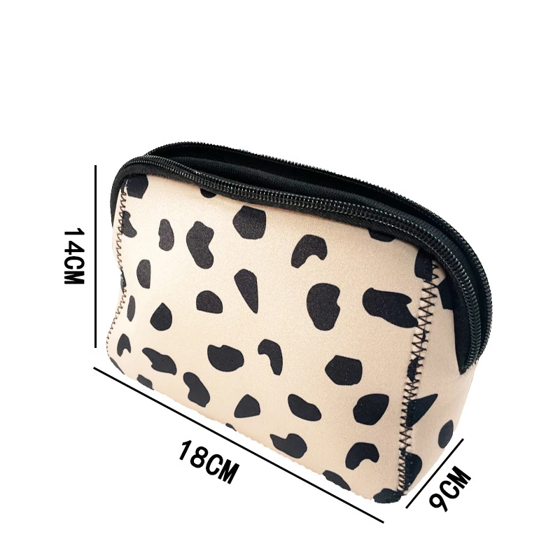 5pcs Cosmetic Bags Women Neoprene Large Capacity Waterproof Protable Makeup Bag