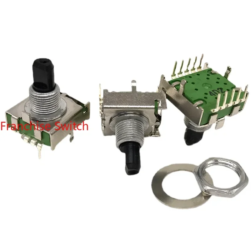 

10PCS Band Switch Conversion SR1712F-0107-15F Rotary 7th Gear 15 Half Shaft