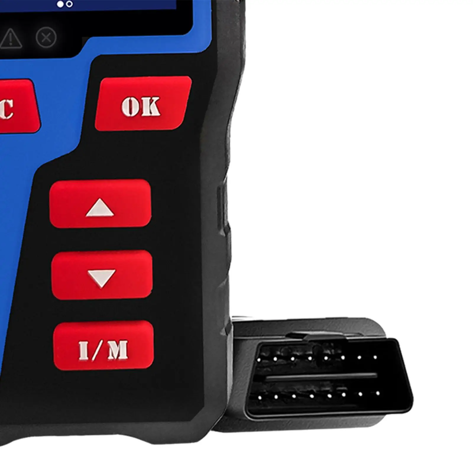 OBD2 Scanner Voltage Test Screen Display Engine Fault Handheld Code Reader