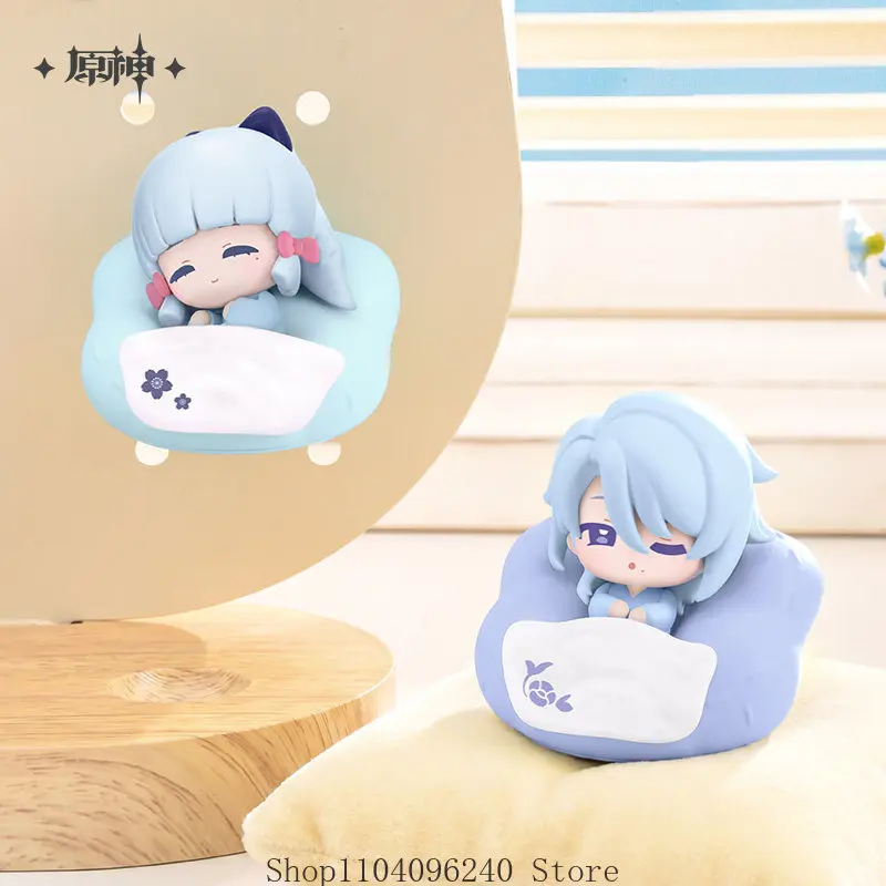 

Genshin Impact Official Q Version Refrigerator Magnet Blind Box Anime Cosplay Halloween Mascot Student Fans Gift