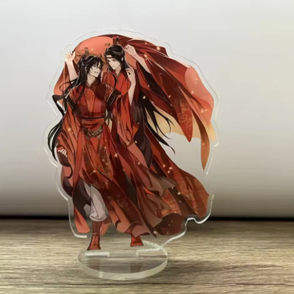 1/2pcs Mo Dao Zu Shi Acrylic Action Figure Wei Wuxian Lanwangji Wedding Standing Model Perfect Desk Decor For Anime Fans