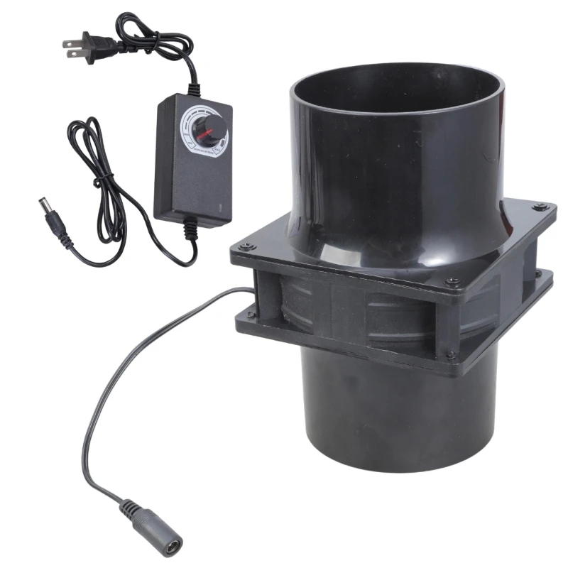 

12cm In Line Air Blower 12V Ventilation Blower In Line Marine Bilge Strong Engine Ventilation Fan Bilge Air Blower Fan B03E