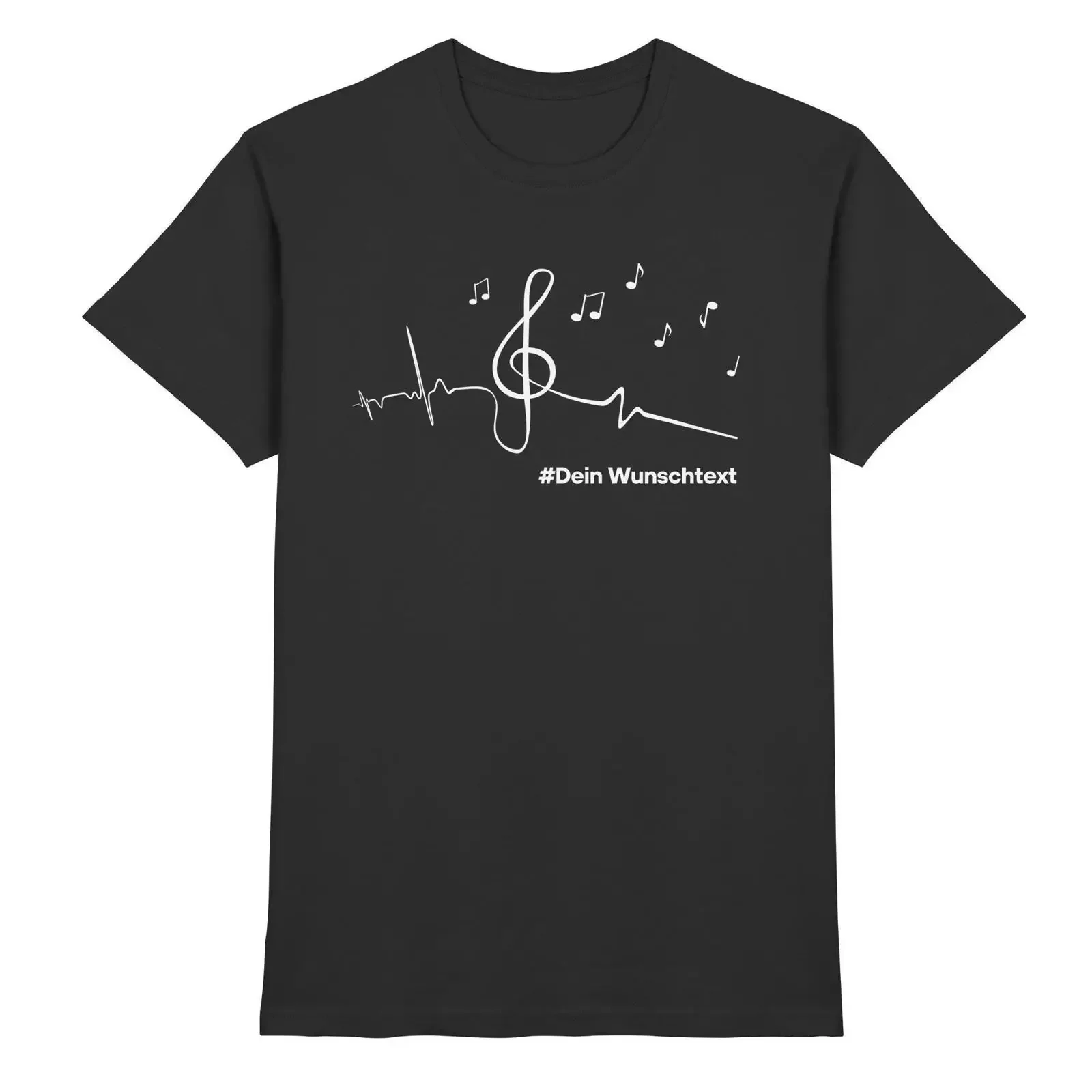Music Clef Personalized T Shirt Musical Instrument Sayings Club Musician Premium vintage Washed fashion Top For Everyday Wear