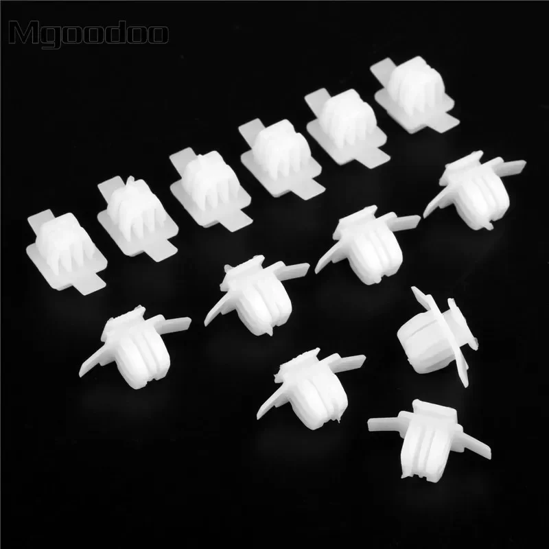 

Mgoodoo 91513-SMG-E11 50Pcs Auto Car Front Wheel Arch Trim Clips Fender Flares Mud Flaps Splash Guard Fastener For Honda