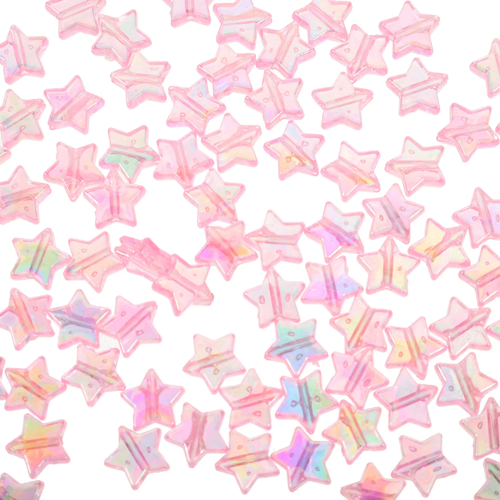 

300Pcs Five-Pointed Star Beads Acrylic for DIY Jewelry Making Bracelets Craft Supplies Star Bead Beads for Bracelets Making