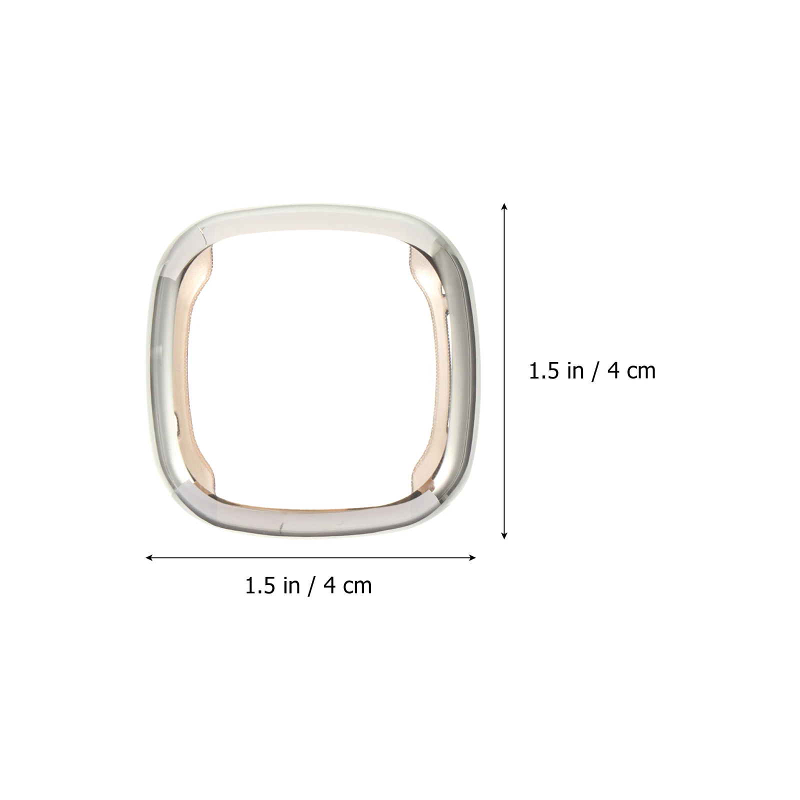 

Guard Electroplating Protective Shell Smart Watch Screen Protector Flashing Case