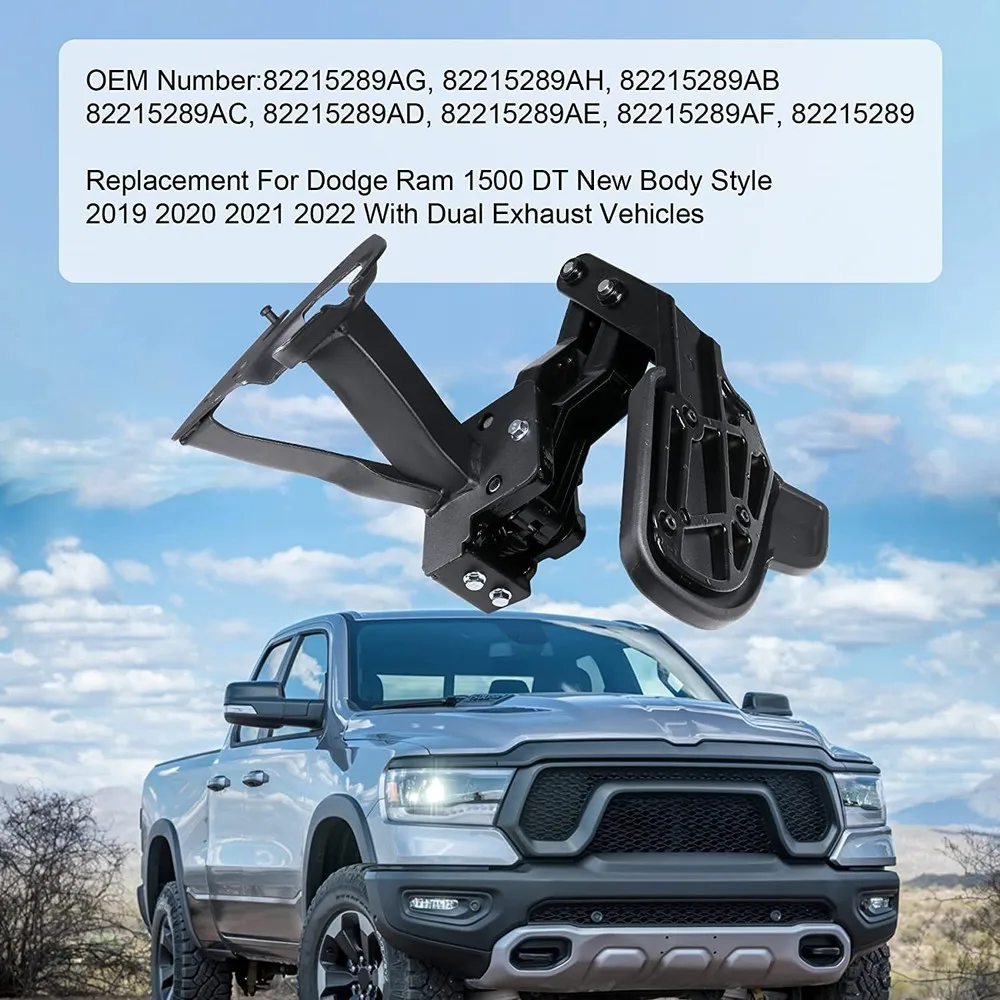 خطوة السرير الخلفي لمركبات العادم المزدوجة 2019 2020 2021 Ram 1500 DT 82215289AG #2
