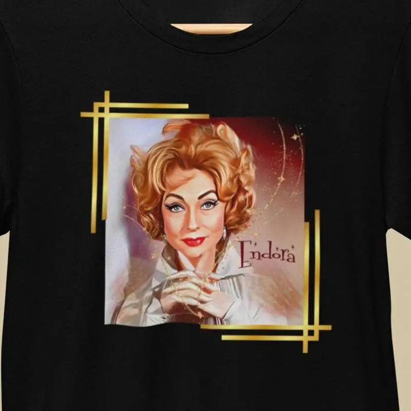 Endora Bewitched T Shirt Black Color