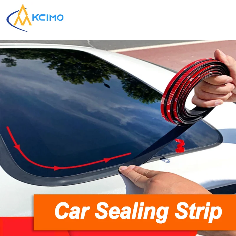 14mm/19mm Rubber Seals Universal Car Roof Seal Strip Windshield Protector Vehicle Sealing Components