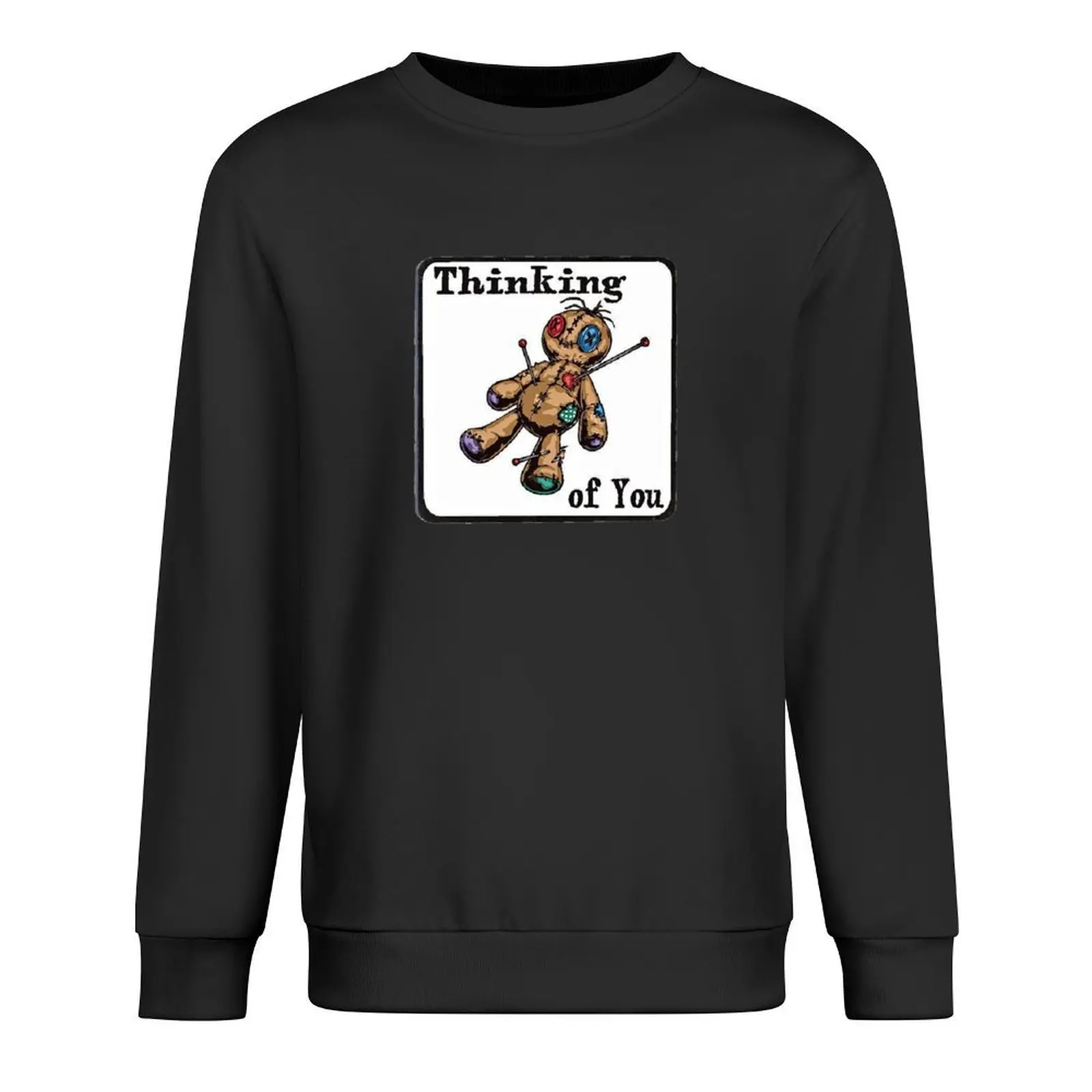 

Thinking of You, Voodoo doll, Pullover men clothes japanese style aesthetic clothing korean clothes new in hoodies & sweat-shirt