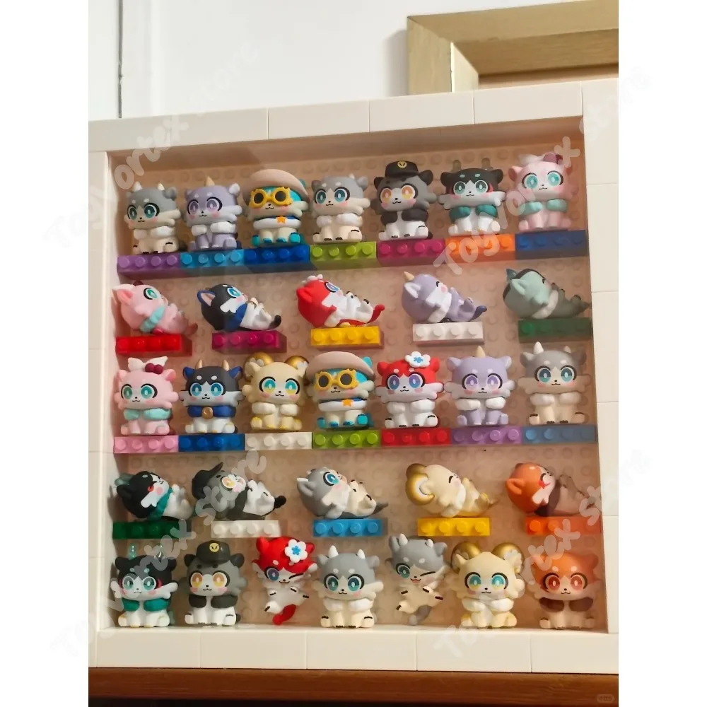 มีสินค้าในสต็อก [ของแท้] Honkai Star Rail Awoo Awoo Chimera Mini Blind Box ของสะสม ของตกแต่ง การ์ตูน ของขวัญฮาโลวีน