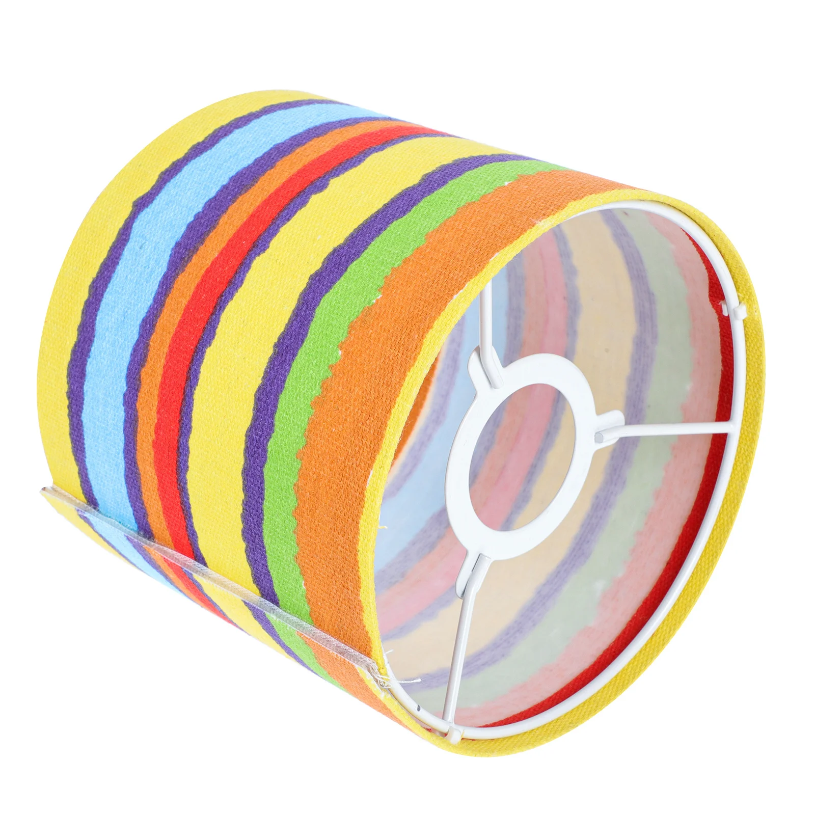 

1 шт., абажур для люстры, радужная ткань, художественное покрытие, современный декоративный абажур для потолочного светильника, спальни, гостиной, кабинета