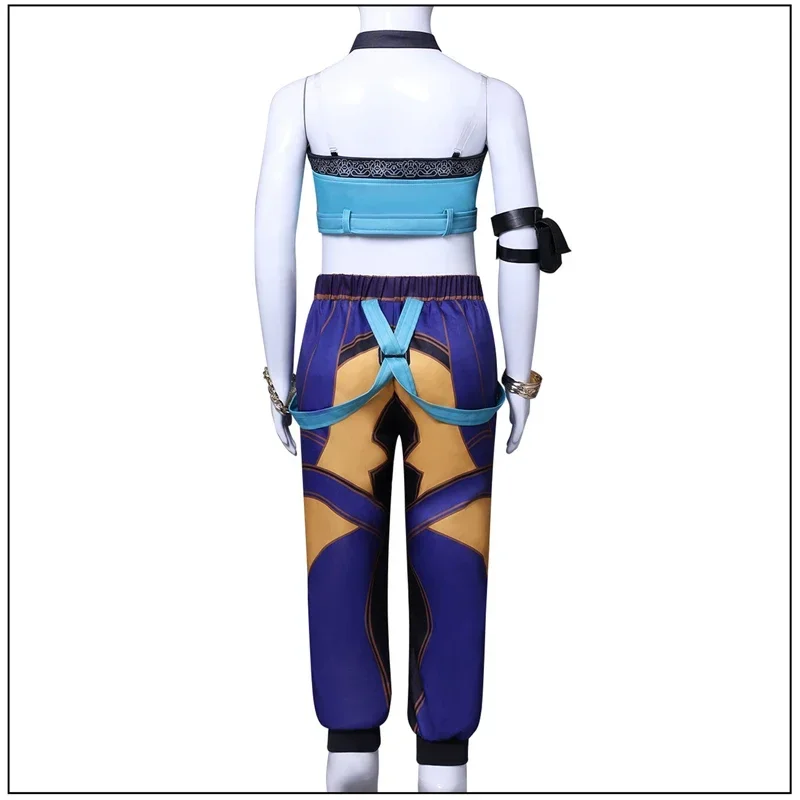 Fantasia KPop Rumi Zoey Cosplay niñas Demon Hunter Disfraz niños 100-150cm juego de rol Idol Halloween carnaval ropa