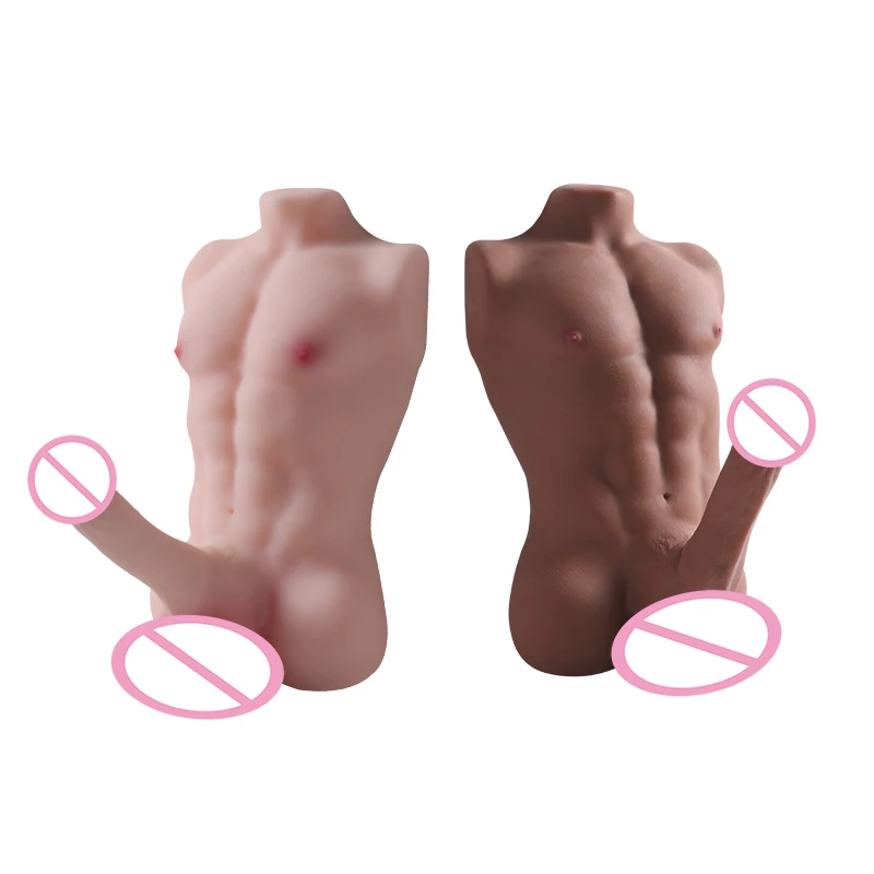 ChicMeet High-Quality Dildo Anal Insertable Adult Sex Toy Torso Doll  Masturbation Aid Realistic Design for Sensual Exploration