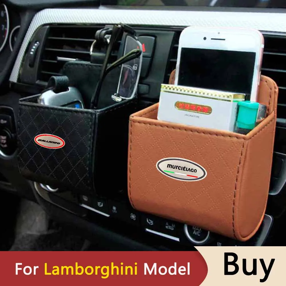 Женский держатель для автомобиля, автомобильный контейнер для мусора с вентиляционным отверстием для Lamborghini, абило, галлардо, хуракан, Evo, муртеляго, SV