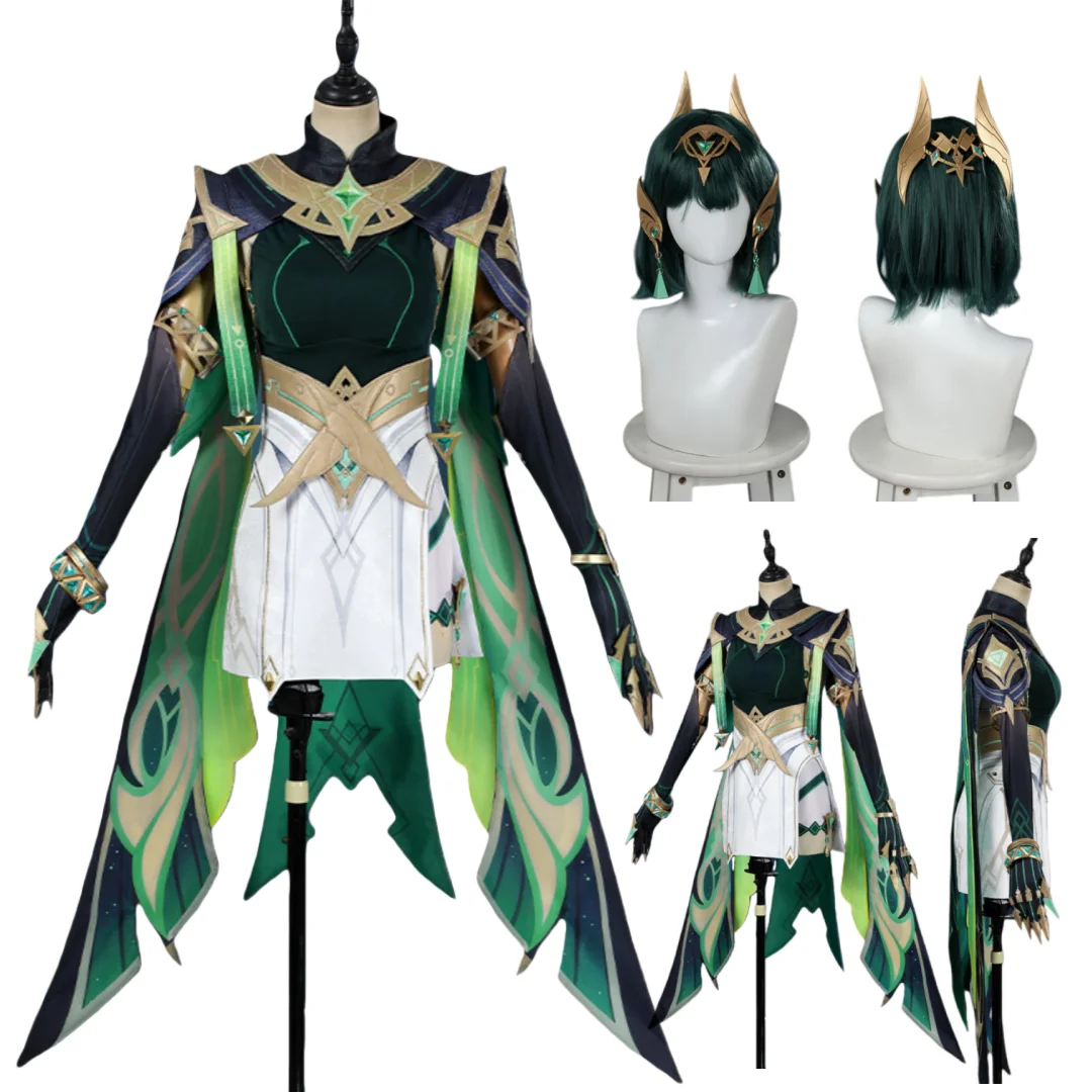 

Game Genshin Impact Nefer Cosplay Costume Wig