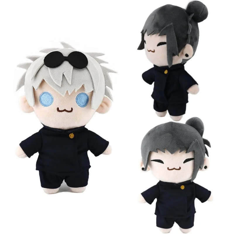 Jujutsu Kaisen Gojo & Geto Peluche Cuscino Bambola - Nuovo Peluche Morbido Simpatico Anime, Regalo Di Compleanno Di Natale Per I Bambini