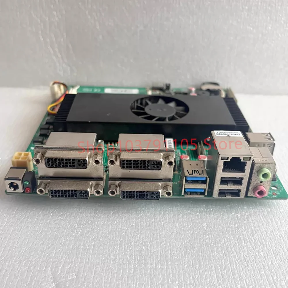 High reliability Four DVI ports of industrial Computer WKM-D2E4P VER:1.1