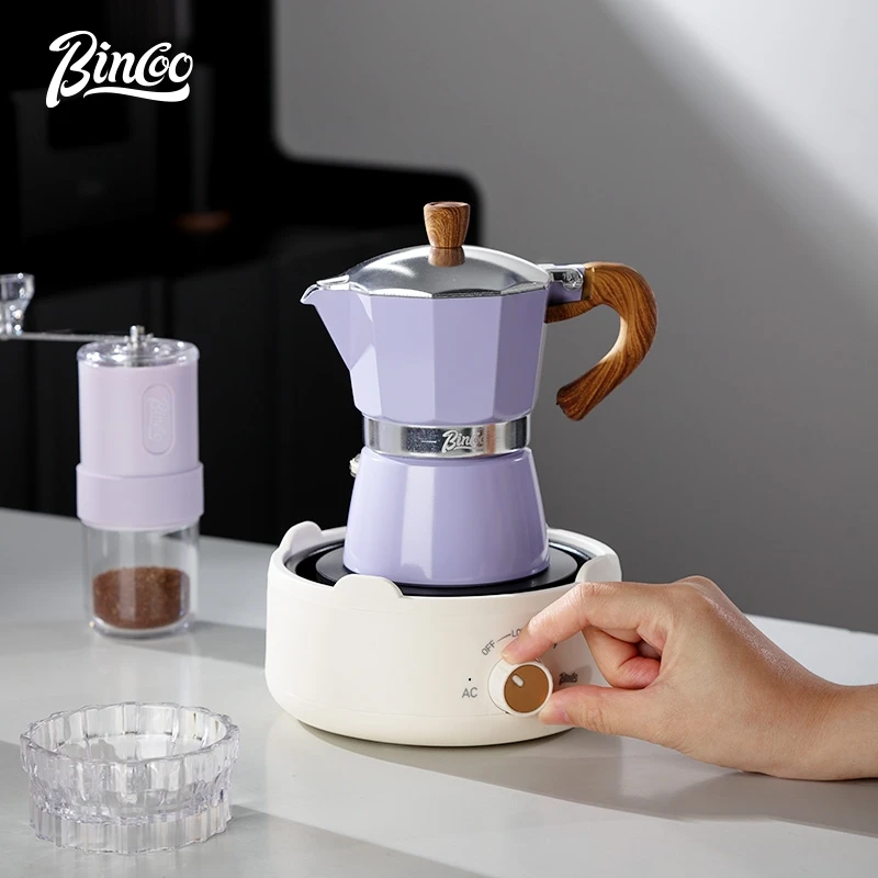 Bincoo Household Exquisite Espresso Single-Valve Moka Pot Coffee Extraction Set Drip Filter Pot Coffee Machine