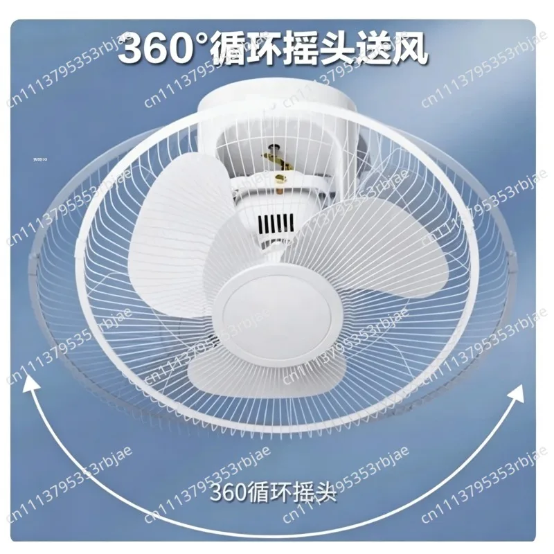 16 18 Inch Oscillating Ceiling Fan Durable High Speed Electric Cooler Fan for Home School Industrial Use
