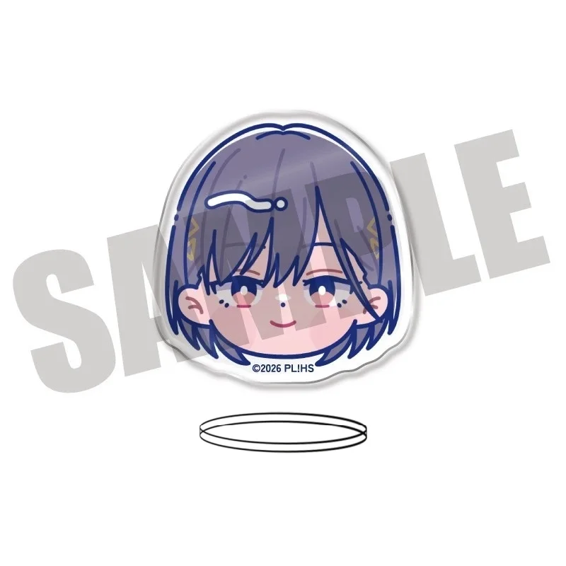 Multimedia Planning Love Live! Sayaka Murano Q-Style Big Head Image Acrylic Stand Model Plate Keychains Desktop Ornament