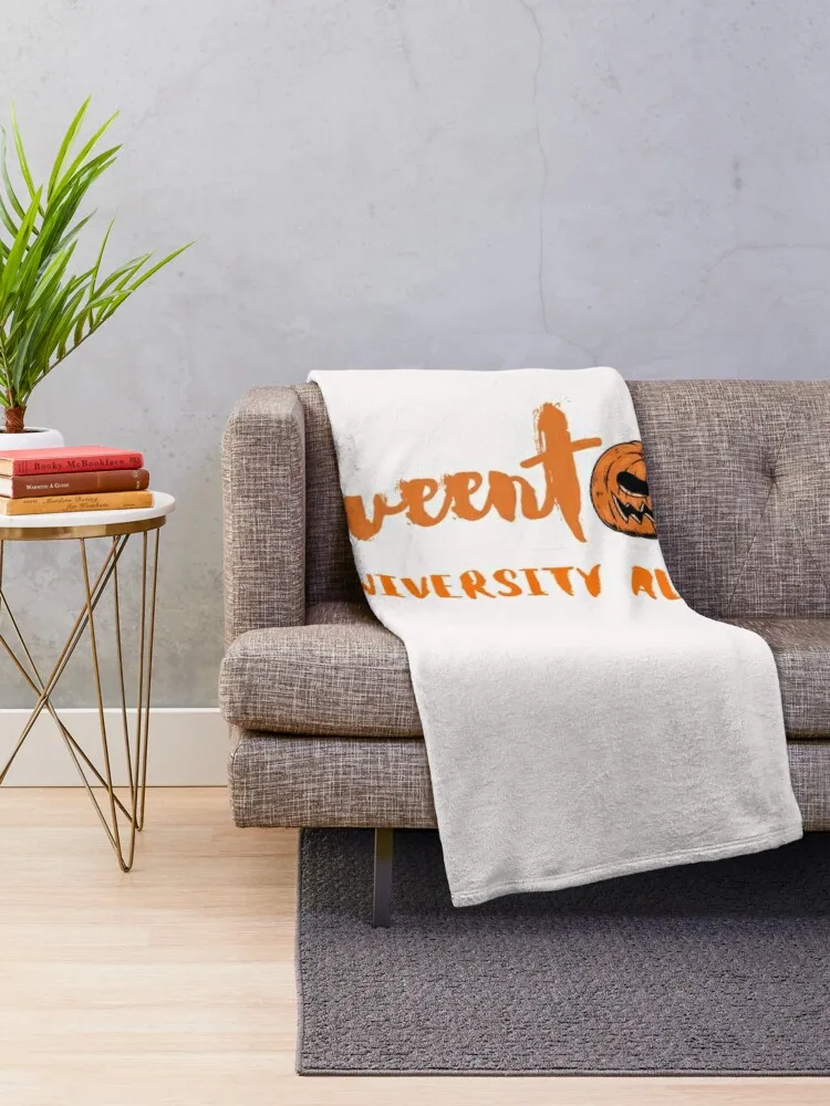 Halloweentown University Alumni pumpkin statue Throw Blanket Luxury Throw anime Blankets