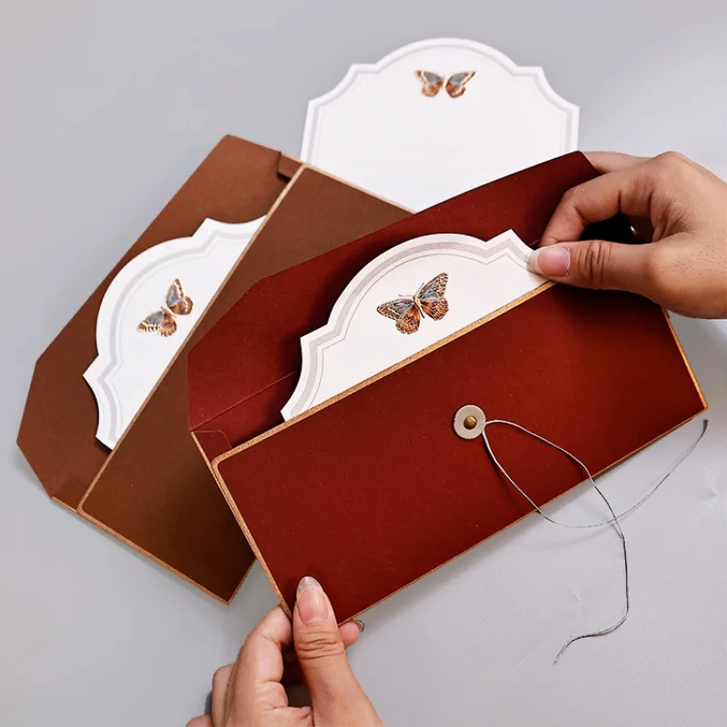 Customized product、paper envelop packaging manufacture custom Design Kraft Paper Envelope For Packaging