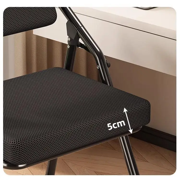 Simple folding chair Household stool College student dormitory computer Conference Portable storage Dining