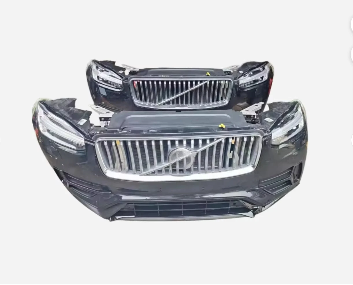 Auto Body Systems Front Car Bumper Assembly Carbon Black Bolt-On Universal Fitment for XC90