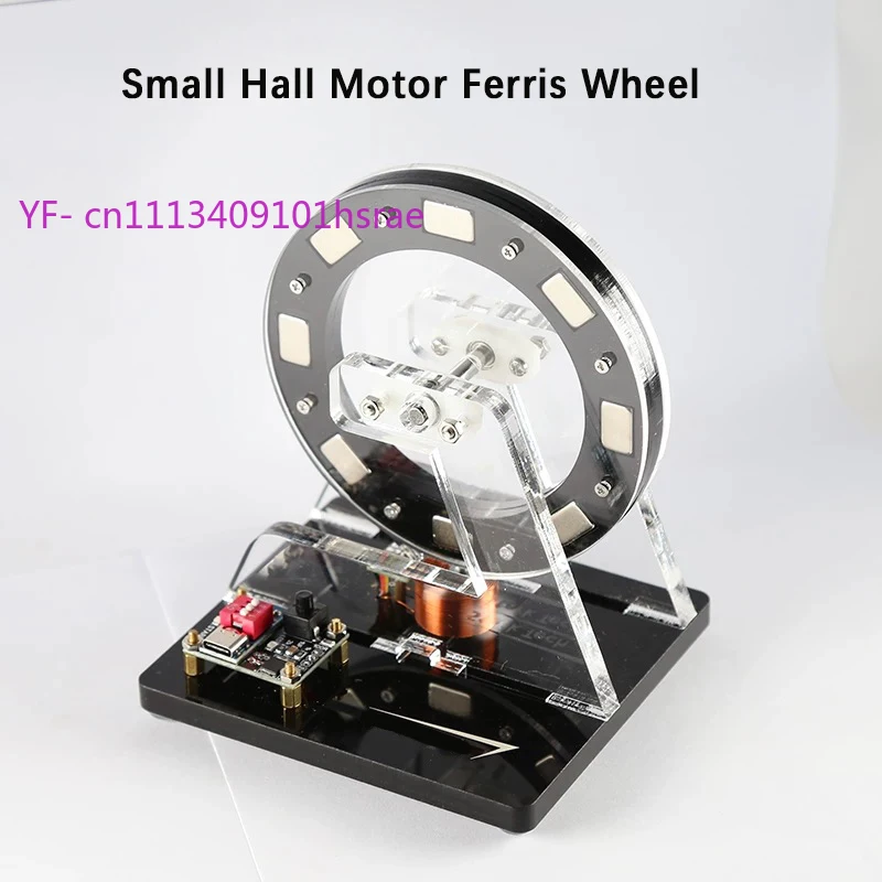Desktop Ferris Wheel Demonstration Model Mini Hall Brushless Motor Creative High-Tech Decoration Educational Toy