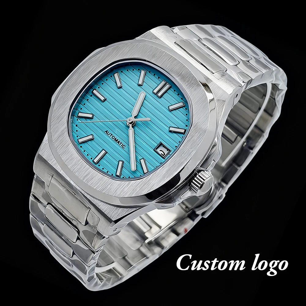 NH35 Watch Men's Watch Stainless Steel Watch Customized Logo Watch Sapphire Glass NH35 Movement Watch