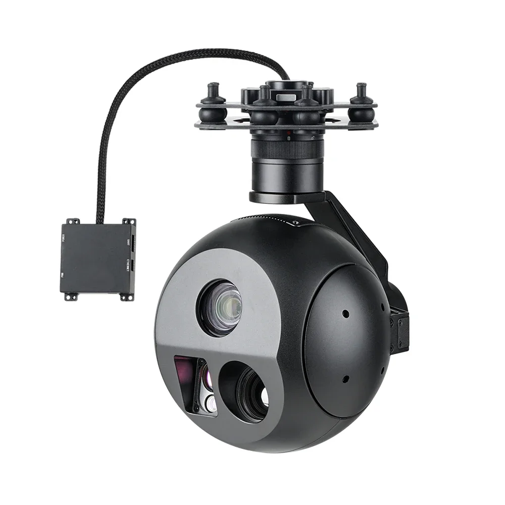Q20KTIRPro Sports Gimbal Camera with 20x Optical Zoom 4KEO+1280*1024 IR Dual-Sensor Object Tracking