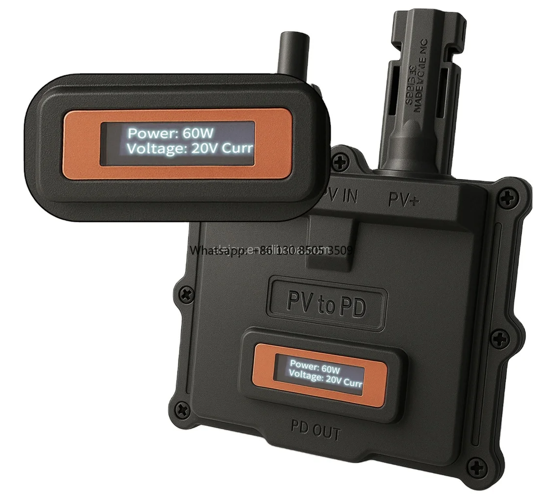 ELEJOY PD6501 65W MPPT Solar Charger Type C Output PV PD Converter Cell Phone Computer iPad 5V 9V 12V 15V 20V 3A