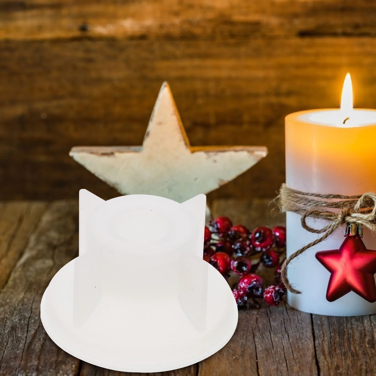 

Holder Lotus Lantern Base Mould Flower Molds for Candles Silicone Casting Fudge Resin Child