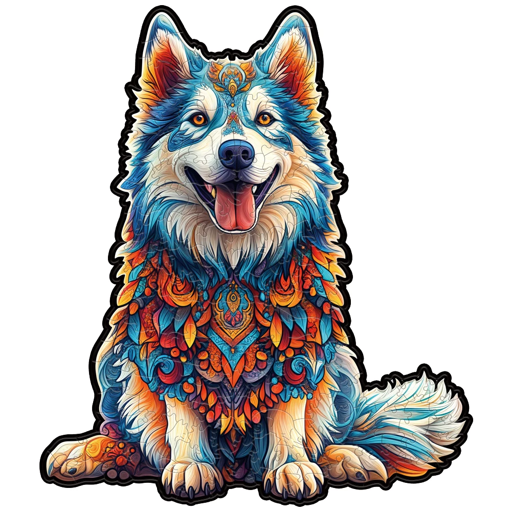 นกฮูกลึกลับปริศนาสัตว์ไม้สําหรับเด็กผู้ใหญ่สมอง Twister ปริศนาเสือที่สวยงาม Decompressed ของเล่นวันหยุดของขวัญ Home Deco