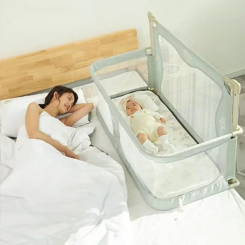 

2023 baby supplies & products 3 In 1 baby bed guardrail crib for baby safety bed fence