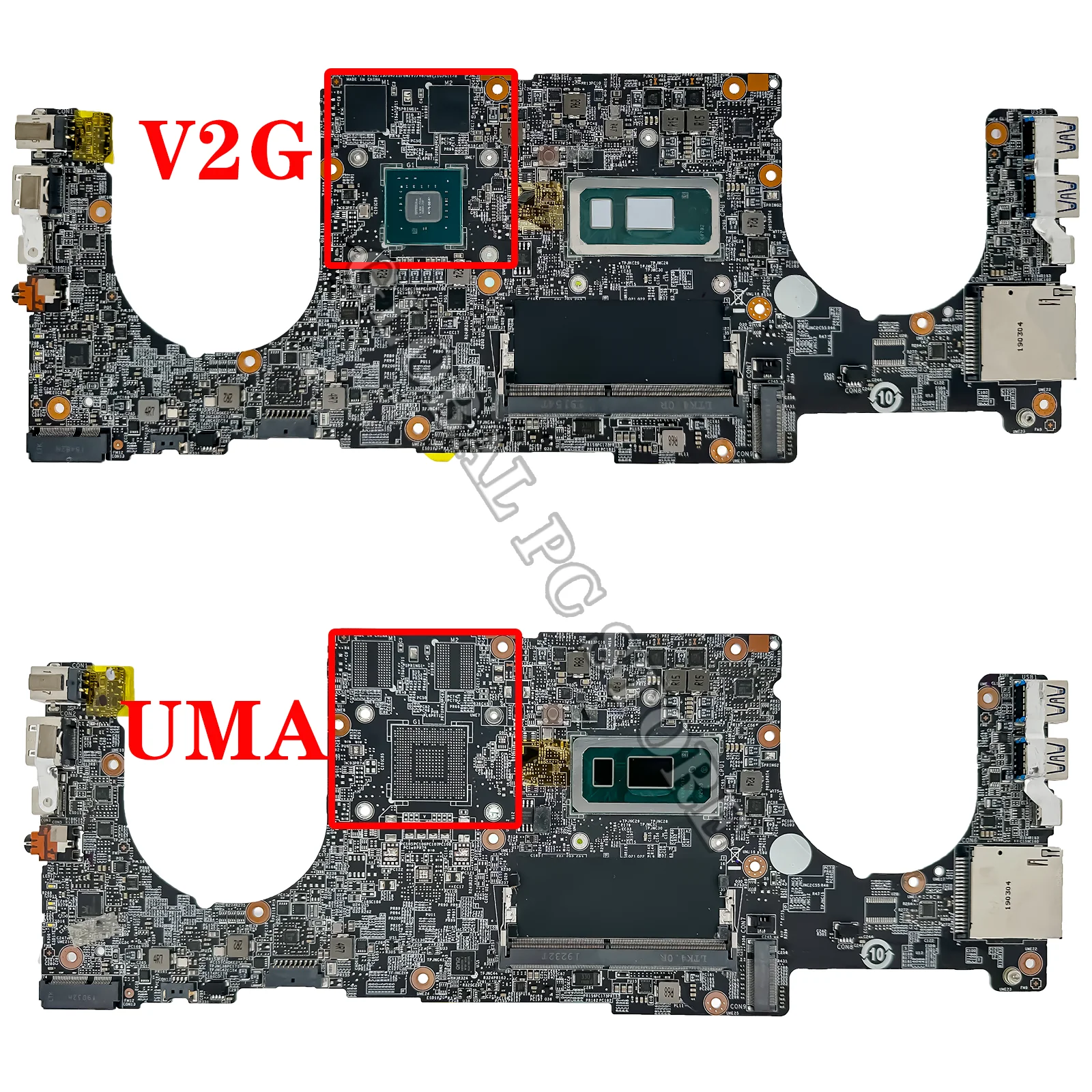 KEFU MS-14B3 Mainboard For MSI PS42 Modern 8RA 8R0 MS-14B31 Laptop Motherboard i3 i5 i7 8th Gen V2G/UMA DDR4