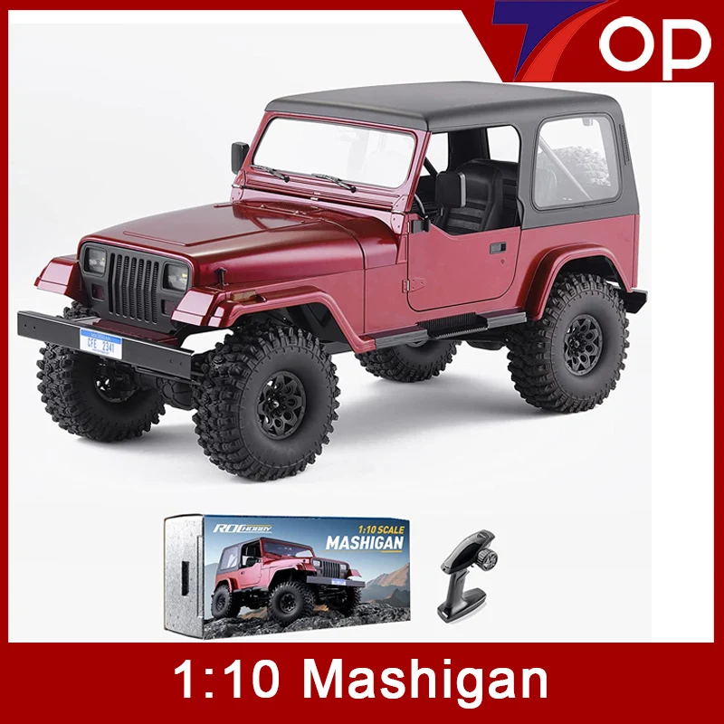 

Fms Rochobby Model 1:10 Mashigan Rock Crawler RS Red 4WD Radio Control Climbing Car Drive Vehicle Ready To Run