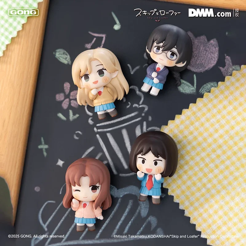 

Серия GONG Skip and Loafer, мини-фигурка, слепая коробка, игрушки, каваи, аниме, экшн-фигурка, сюрприз, Mystery Box, куклы, подарок для девочек