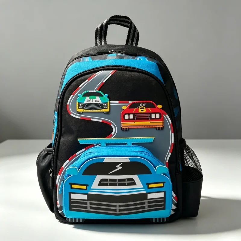 Australian Schoolbag Ergonomic Backpack Large Capacity Lunch Box Water Cup Wallet Classic Collectible Gift Series Ornaments view 2