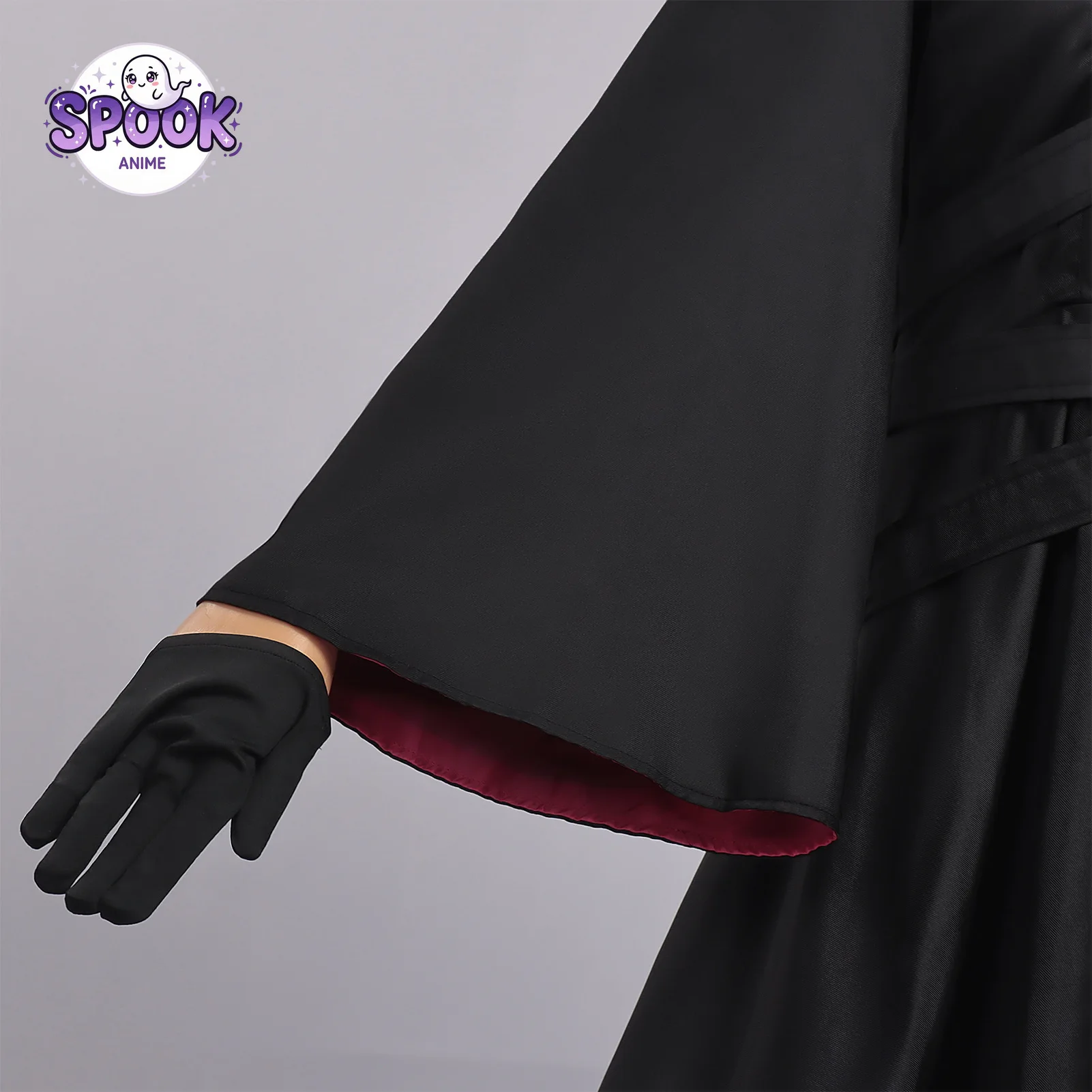Black Dress Velvet Cosplay Ribbon Hero Full Set Role Play Uniform Outfit for Women Halloween Party Anime Stage Show Carnival view 6