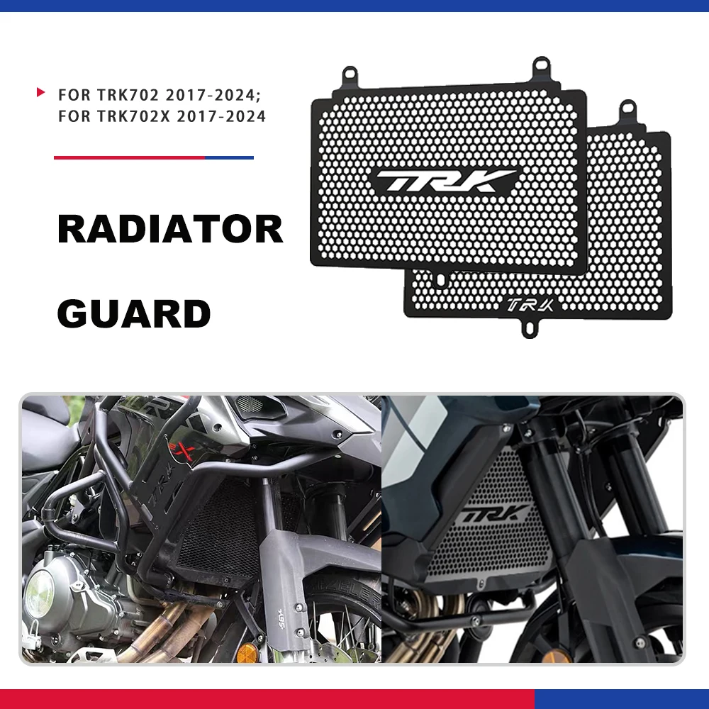 

TRK 702X Motorcycle Accessories Radiator Grille Guard Water Tank Cooler Protection FOR BENELLI TRK702 TRK702X 2022-2023-2024