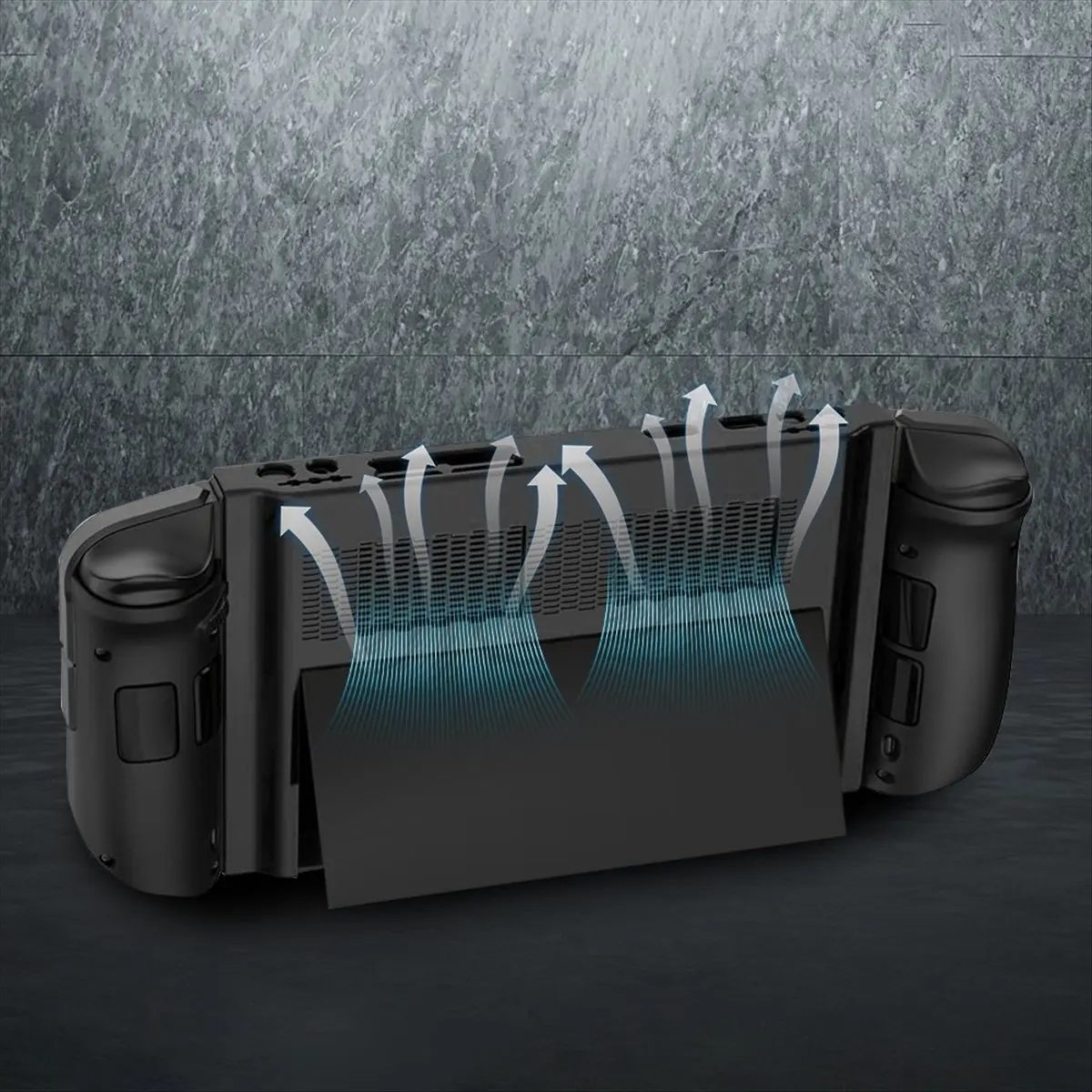 (BOFF) Protective Case PC Anti-Scratch Monitor Protector Case Non-Slip with 4 Thumb Grip Caps for Lenovo Legion Go Accessories