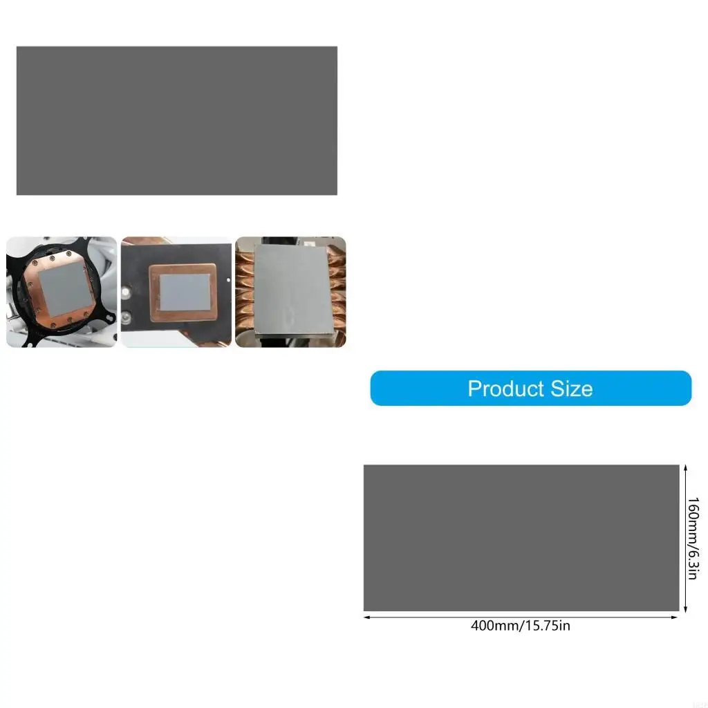 462E Conductives Phase Change Thermals Pad 0.25mm Thickness 8.5WmK For CPU GPU Heatsink Cooling