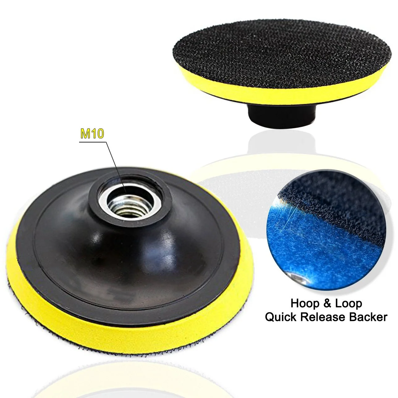 ชุดฟองน้ำขัดเงารถเพชร3นิ้ว80มม. 11ชิ้นเปียก/แห้งสำหรับหินแกรนิตชุดแผ่นขัดหินอ่อนใช้สำหรับขัดหินอ่อน