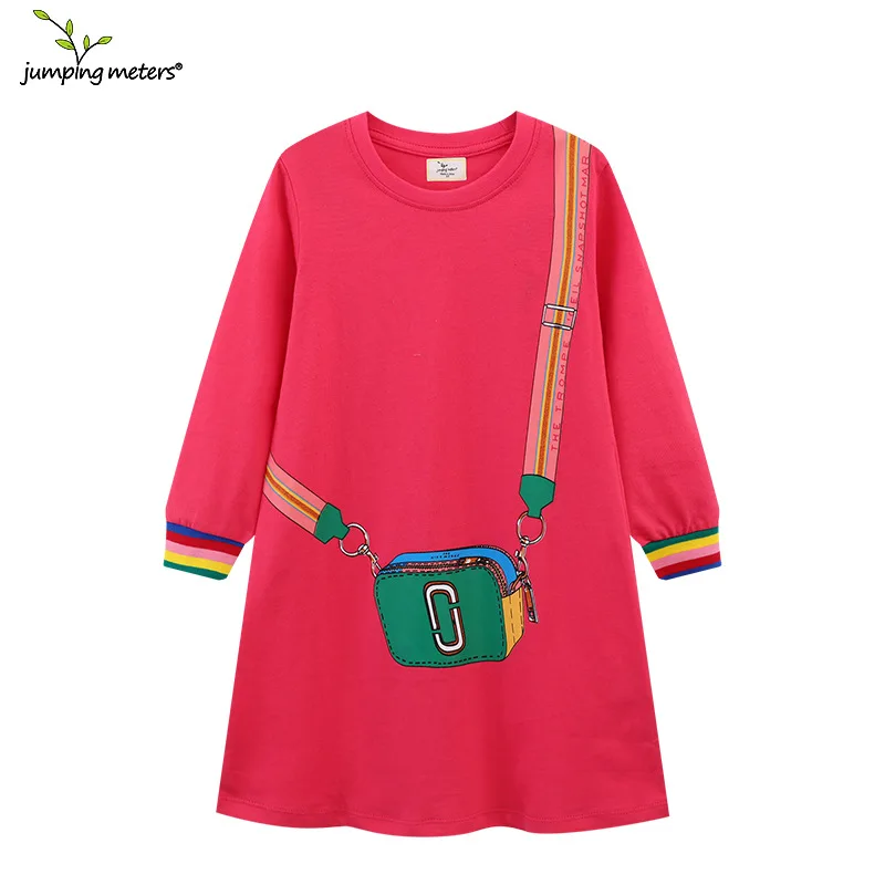 

2025Spring and Autumn New Company Style Girls' Knitted Dress for Toddlers and Young Girls Long Sleeve