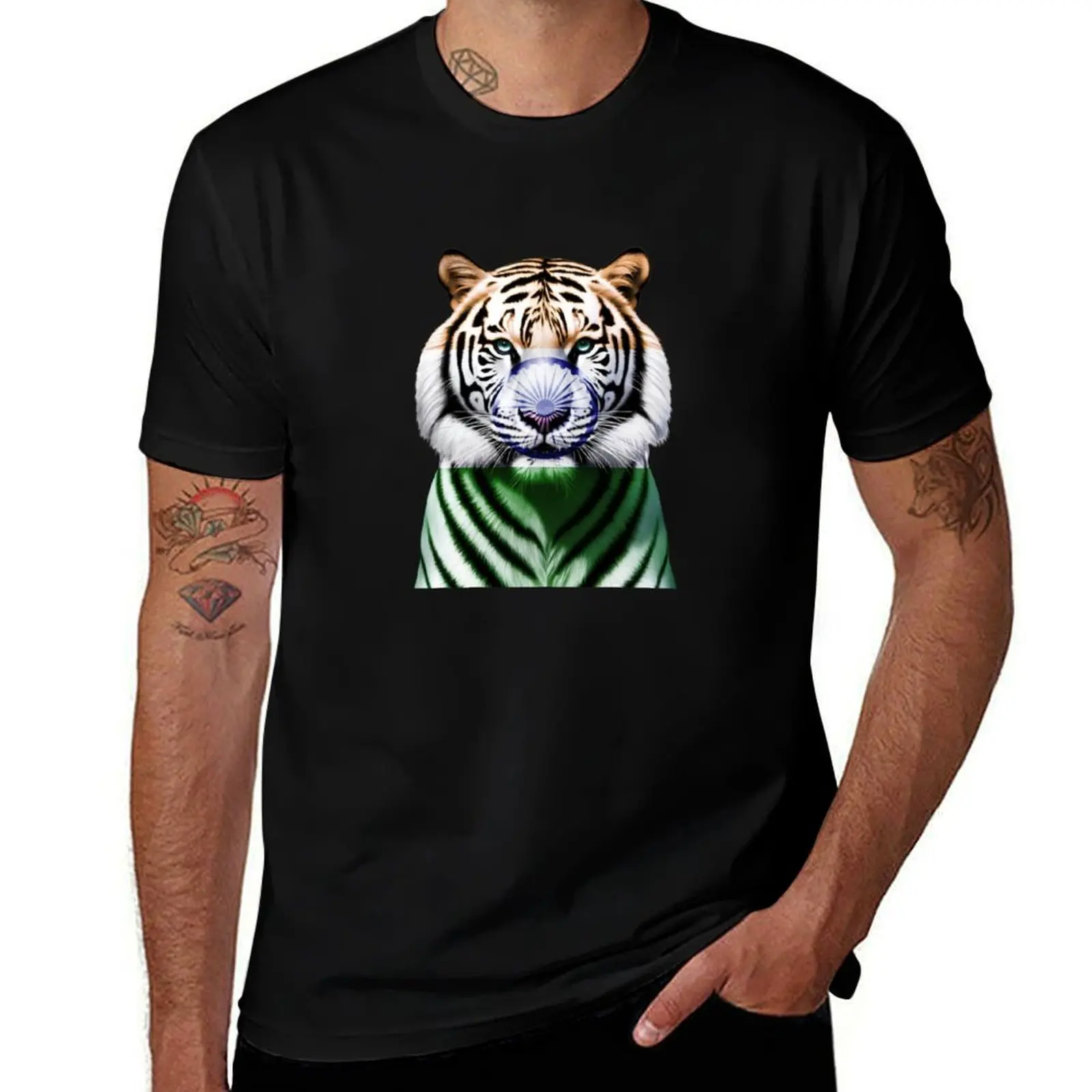 

Indian Tiger T-Shirt heavyweights new gifts and t-shirts oversized graphic tee mens shirts graphic tee