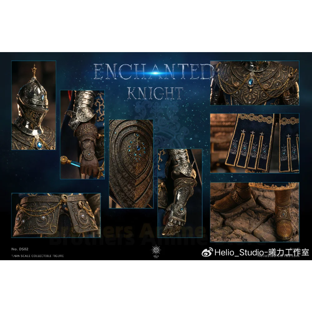 

In stock 1/6 Magic Knight DS02 white copper movable figure