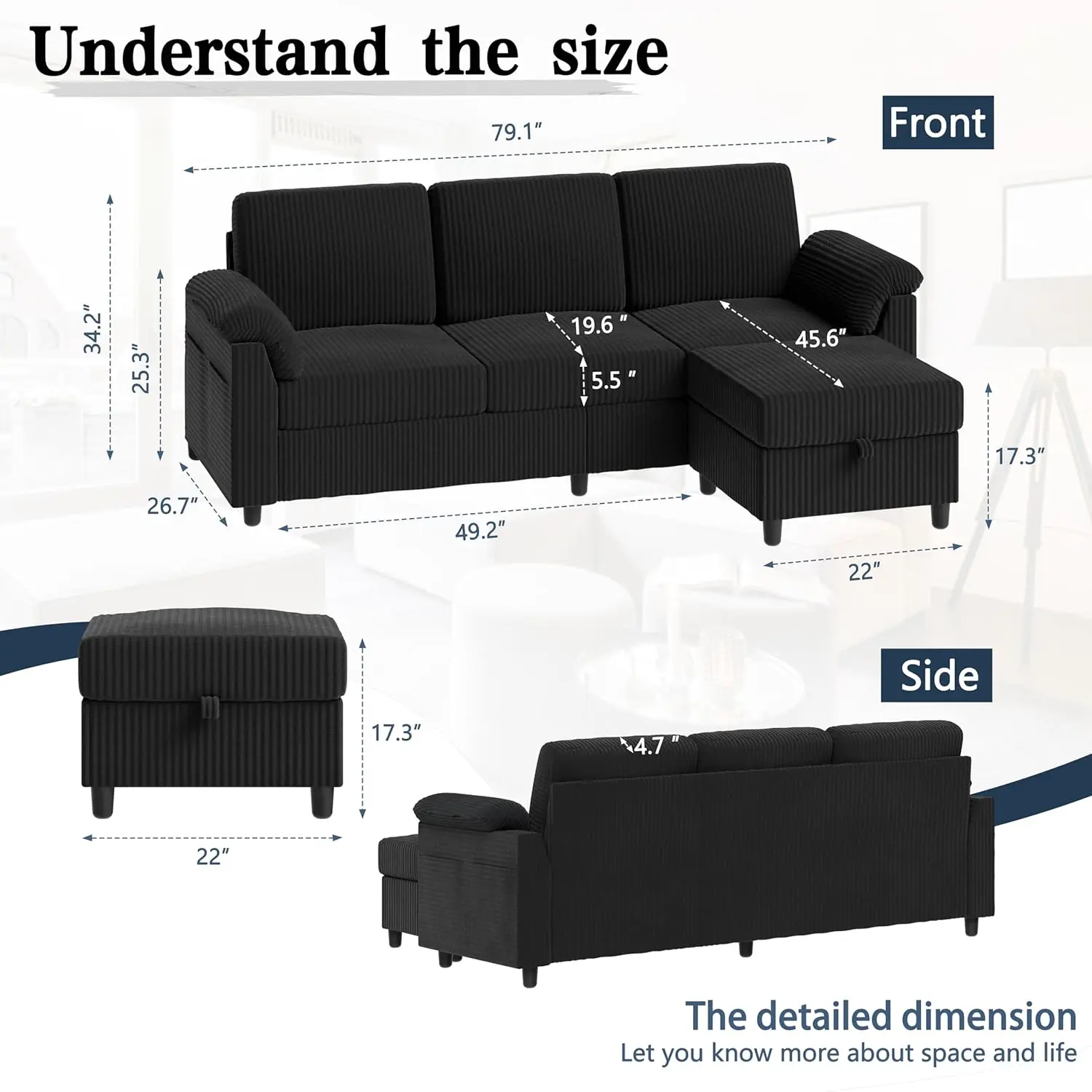 Modular Sofas, 79-I…